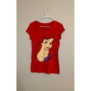 Disney Ariel Red Short Sleeve T Shirt